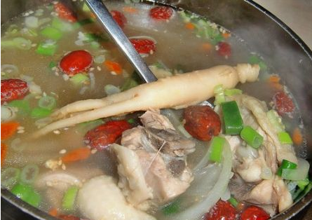 【小森妈妈菜谱】经典大补血气汤—高丽参炖鸡