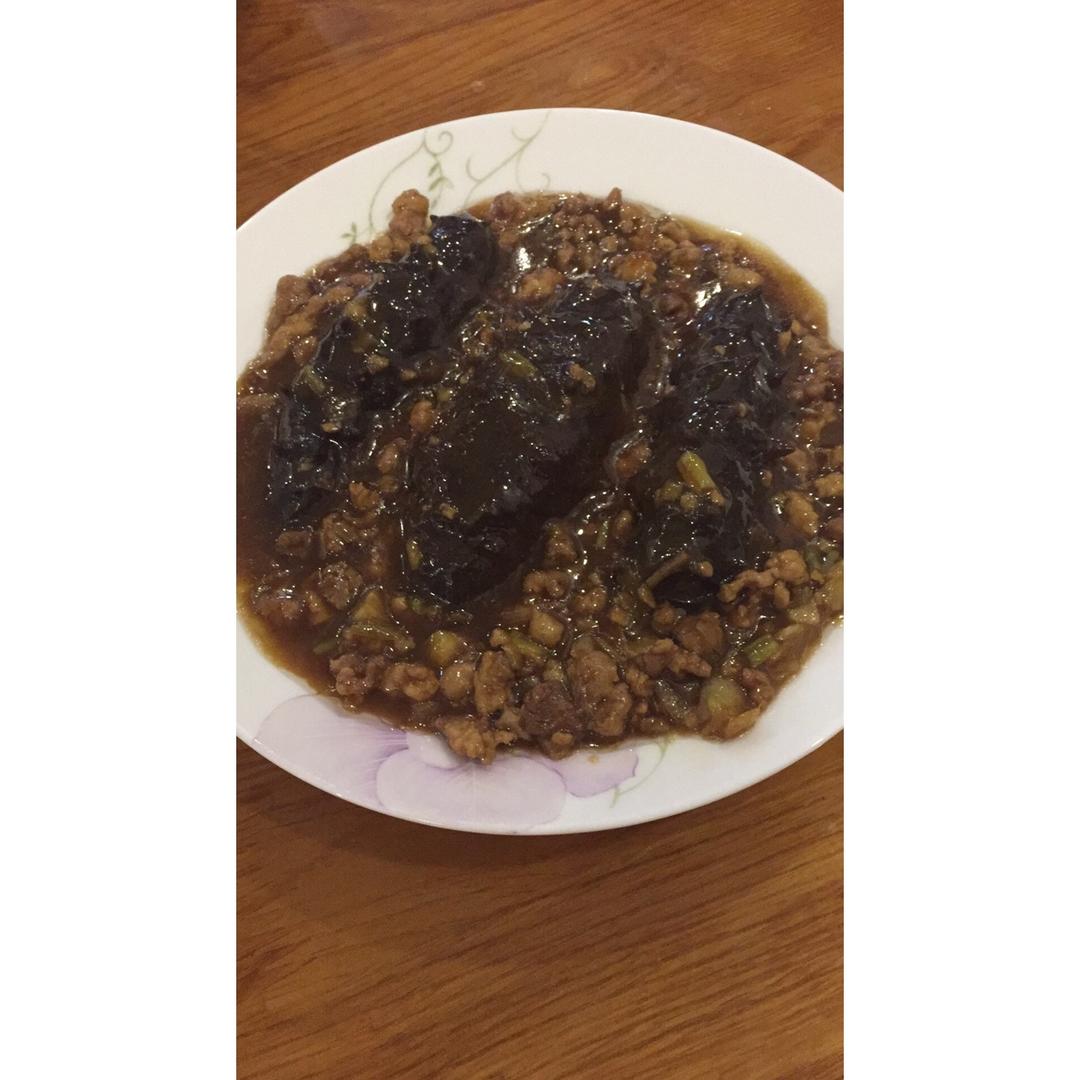 简易版肉末海参