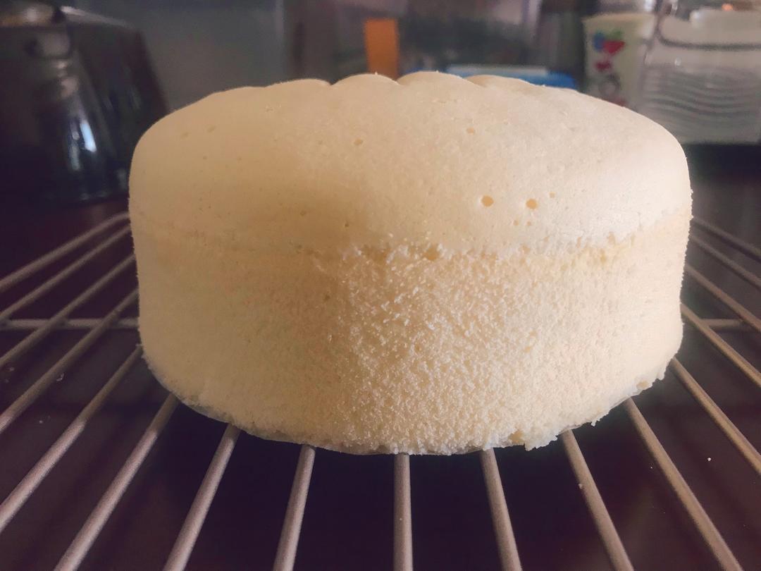 蒸蛋糕（6寸低油低糖）的做法