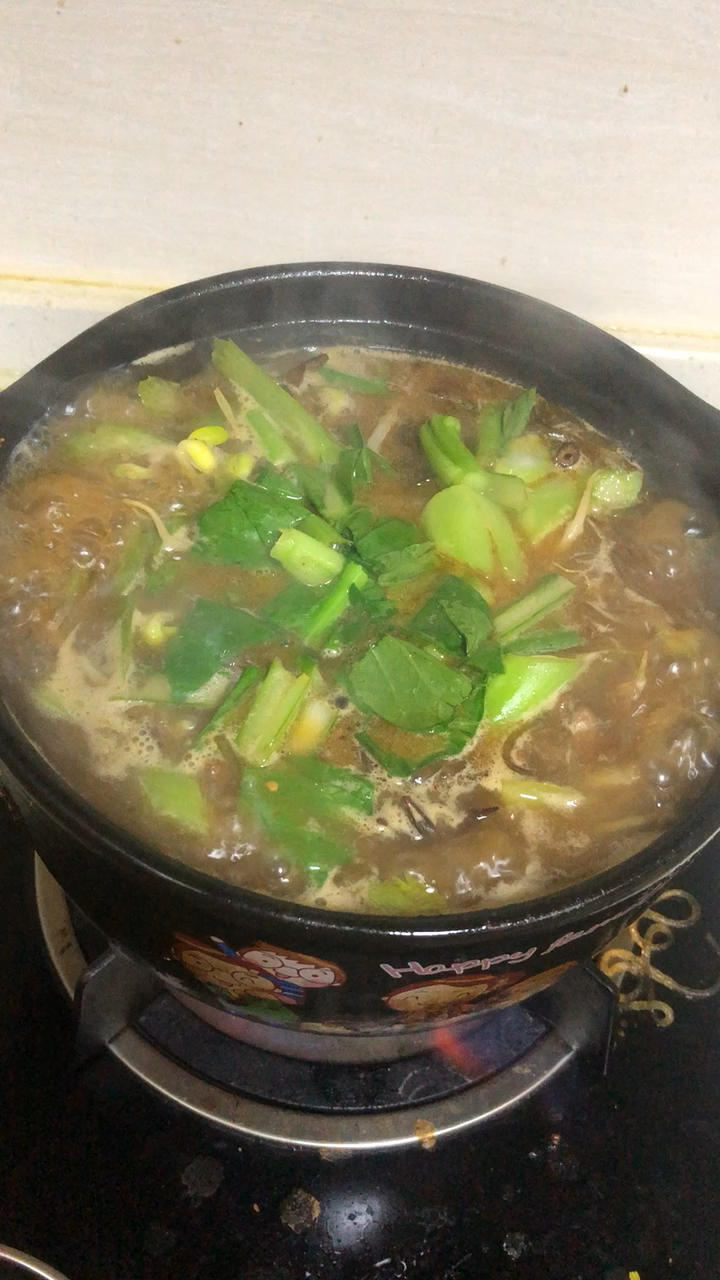 小鸡蘑菇炖粉条