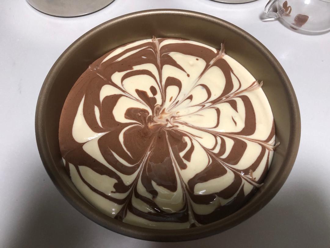 斑马纹戚风蛋糕