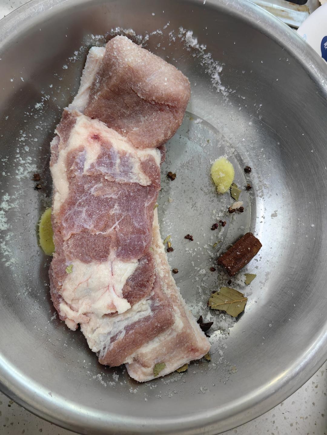 冬至腌咸肉