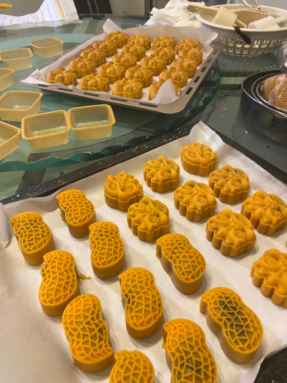 好柿花生月饼🥮吃了好事会发生😋