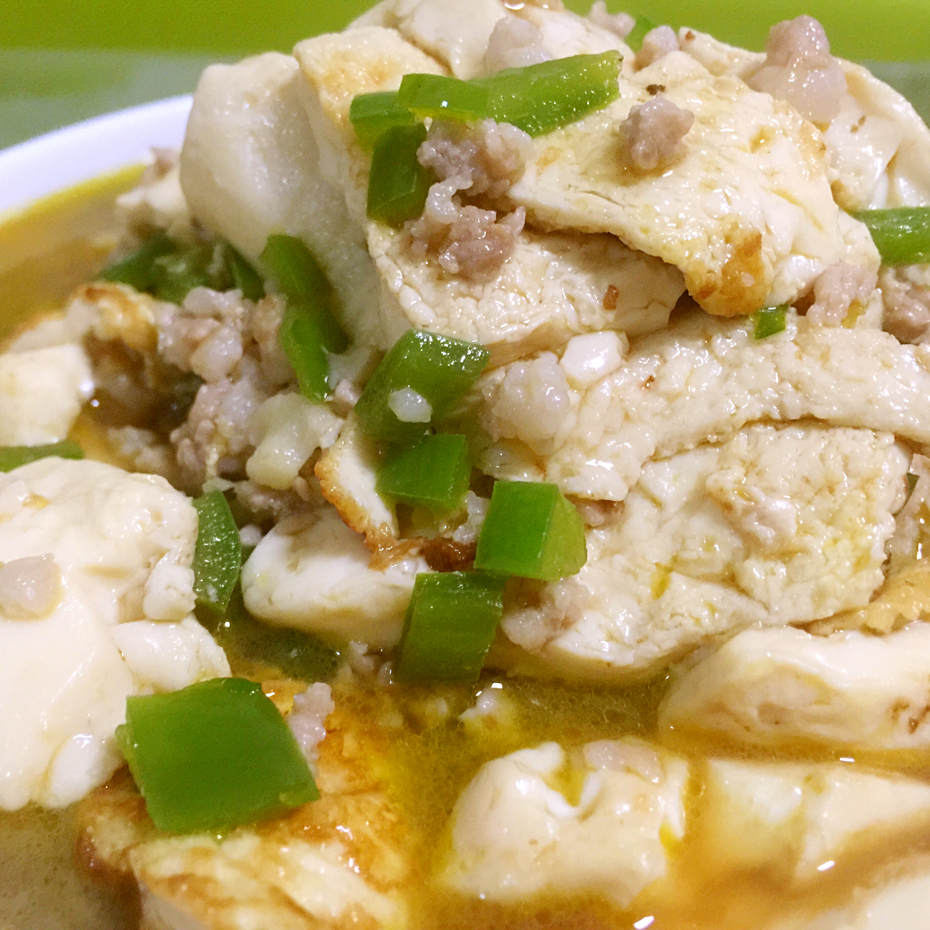肉末豆腐~无敌下饭菜