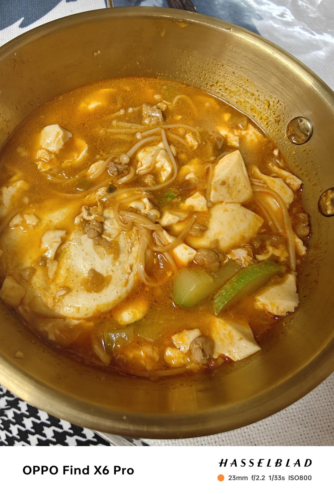 韩式嫩豆腐汤