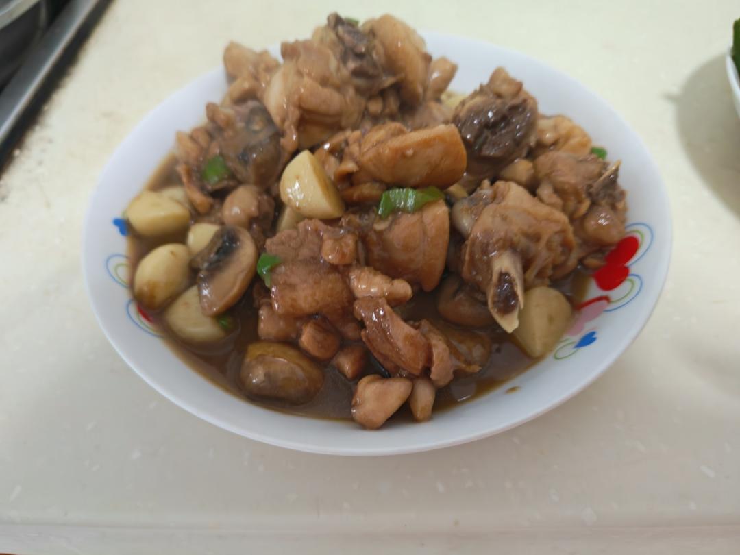 口蘑鸡胸肉