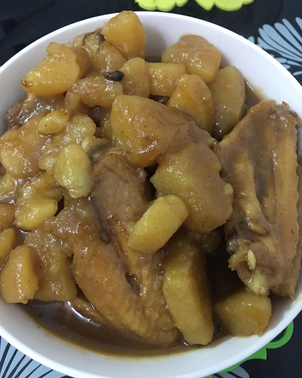 土豆炖鸡翅（快手零失败）