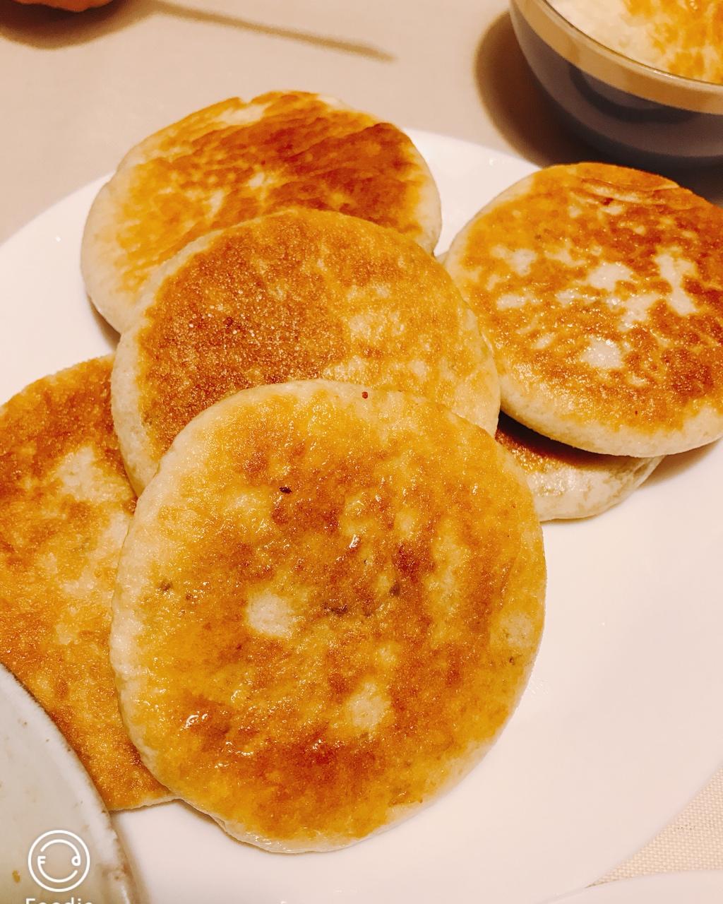 v晓寒做的豆沙饼