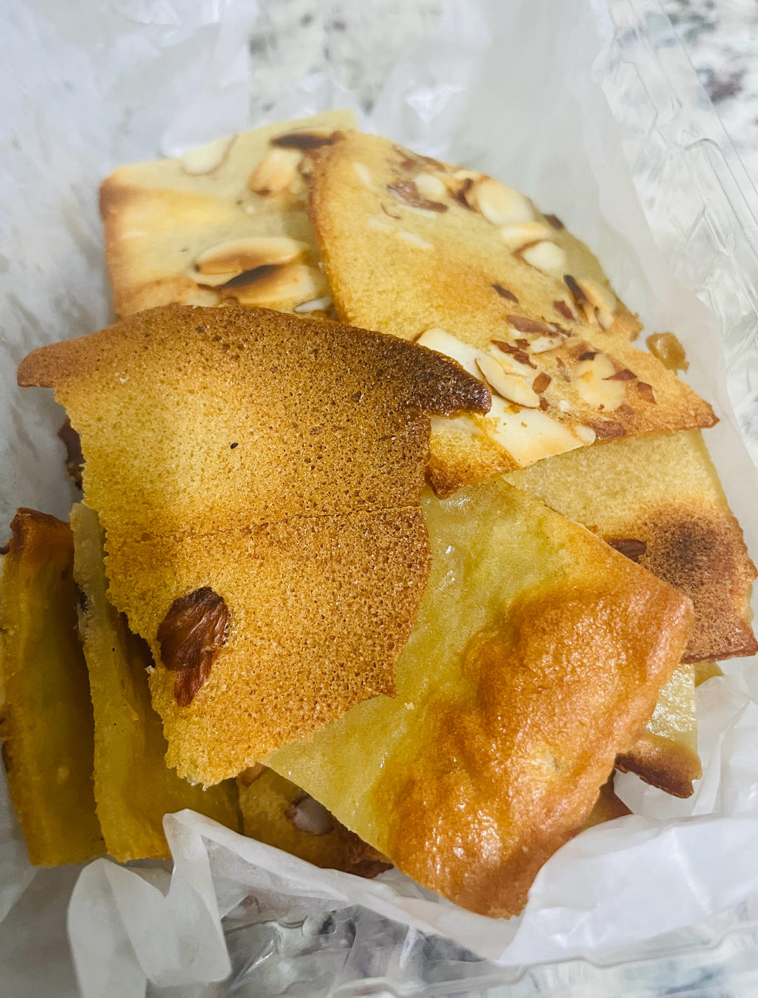 消灭蛋白：杏仁薄脆饼干