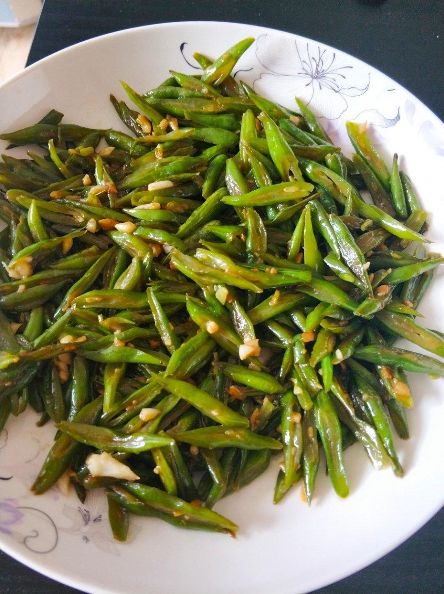 清炒四季豆