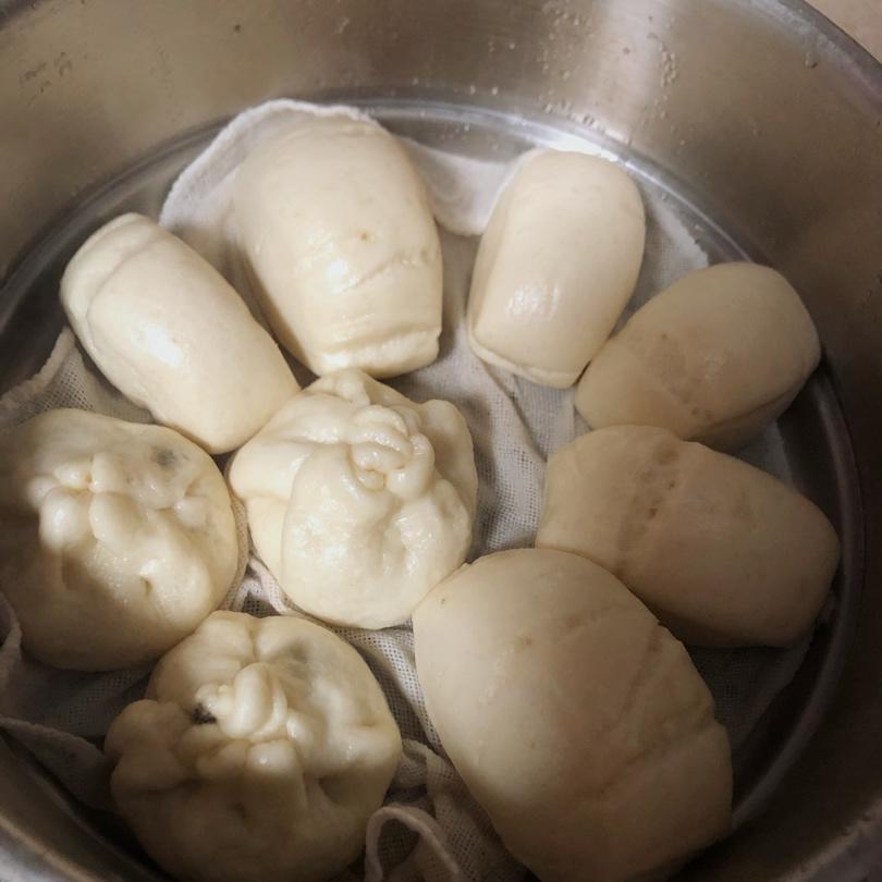 面包机版超松软牛奶馒头