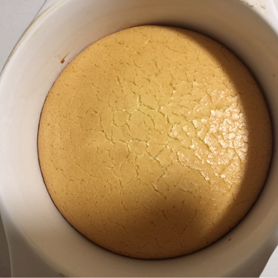 6寸原味戚风蛋糕