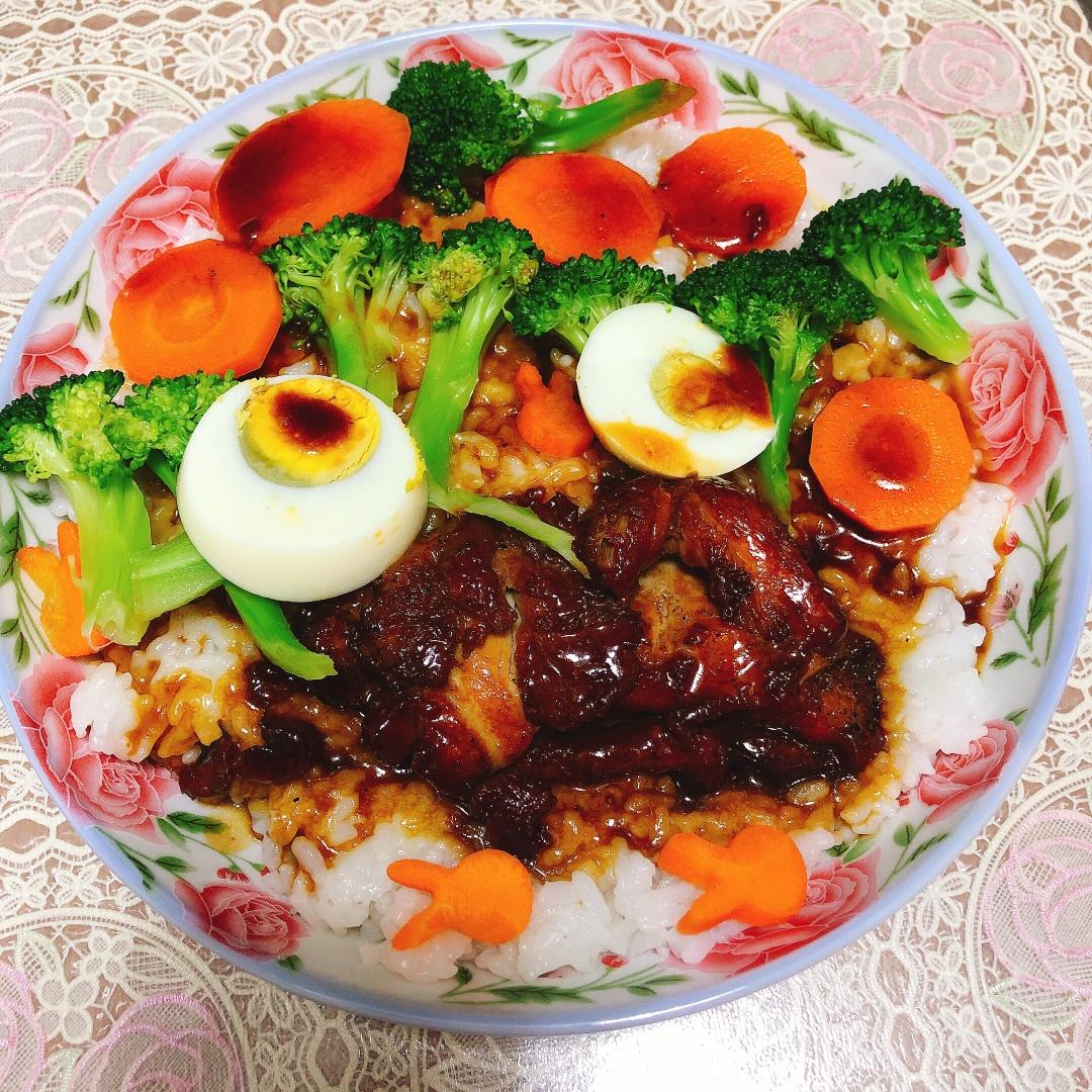 照烧鸡腿饭