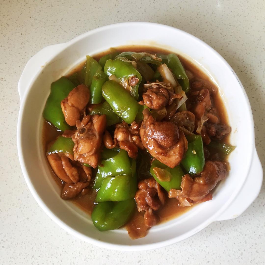 青椒炒鸡腿肉（大厨级别）