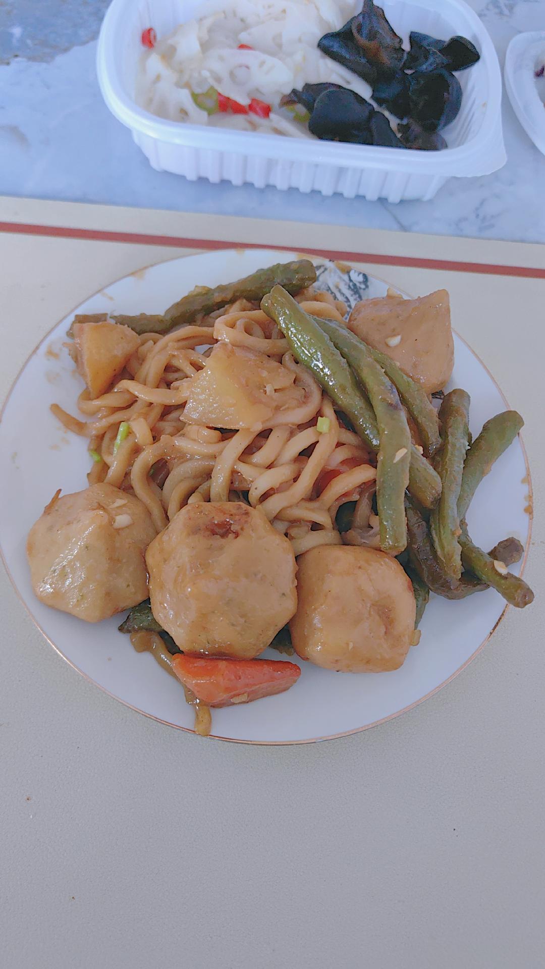 豆角焖面