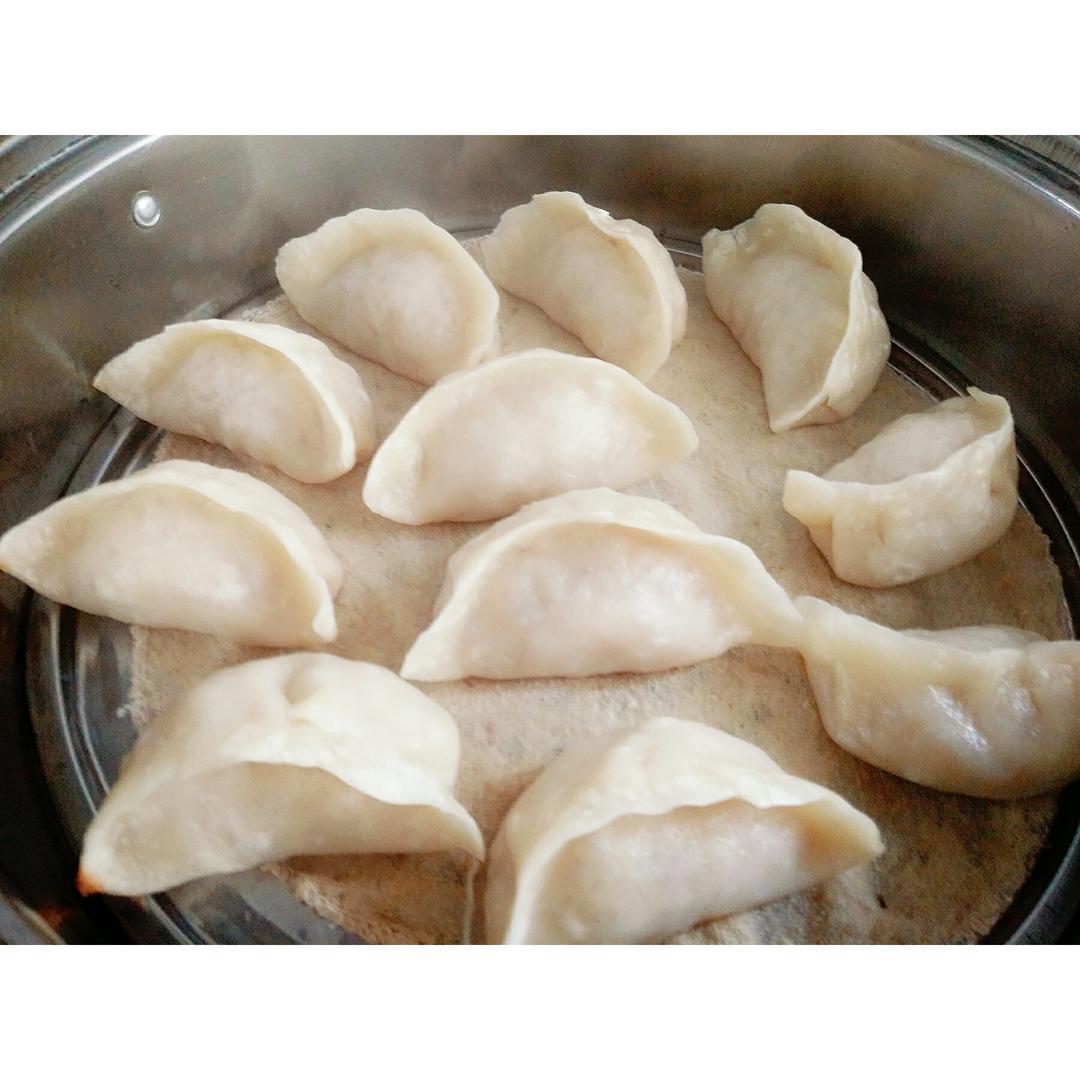 萝卜素馅蒸饺