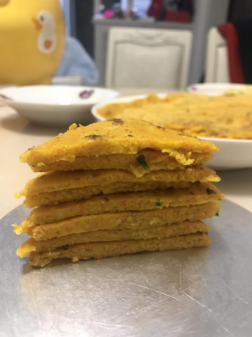 胡萝卜鸡蛋饼（宝宝辅食）