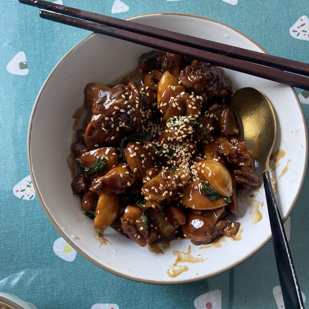 台式三杯鸡