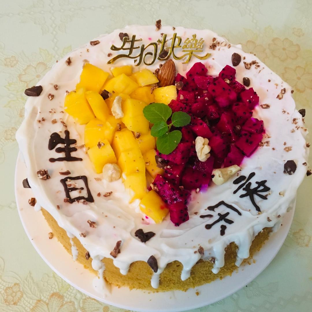 8寸水果生日蛋糕