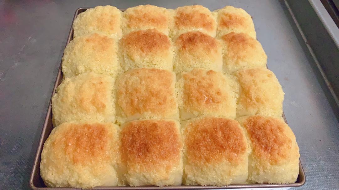 椰蓉酱面包（一次发酵，手残党福音）