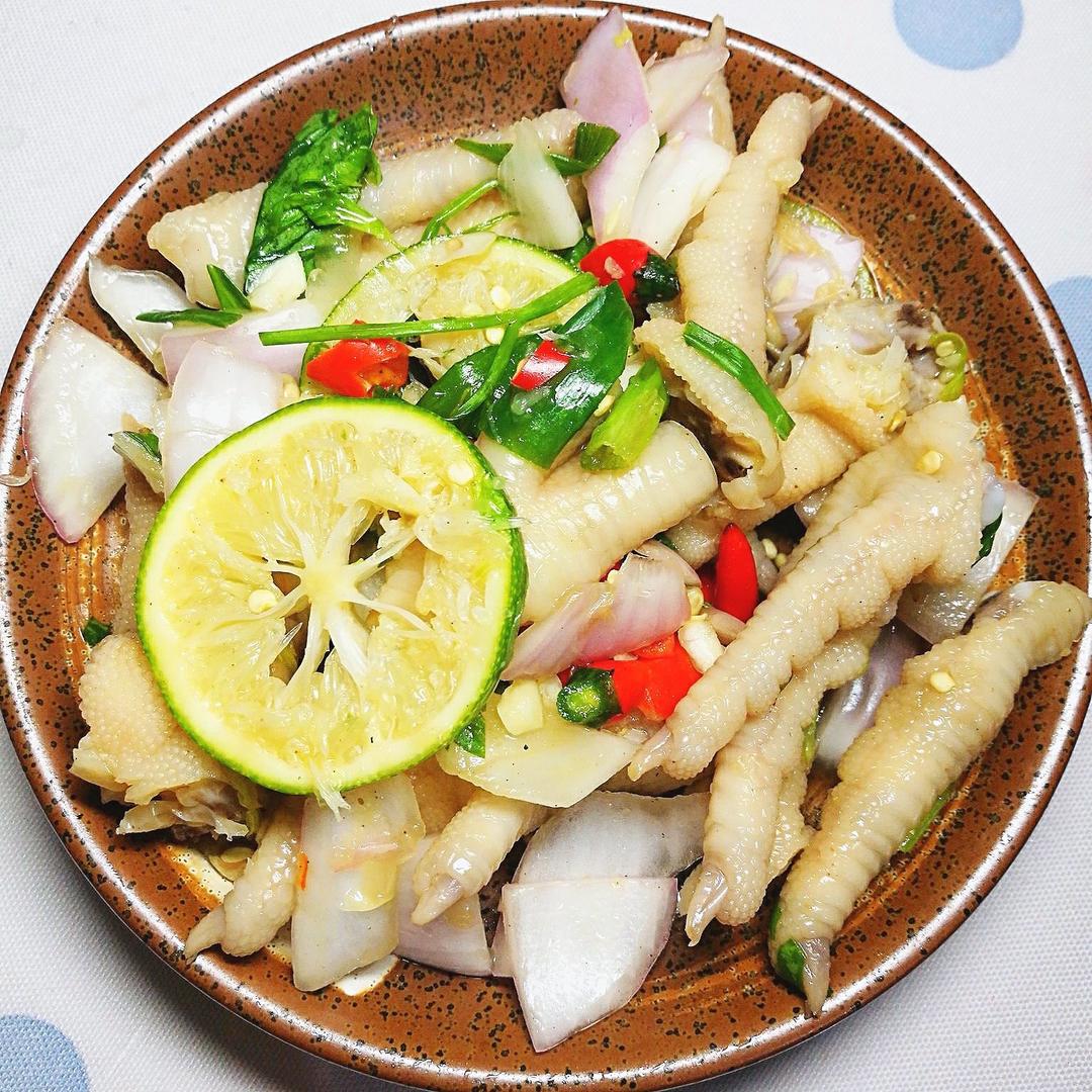 傣味柠檬泡鸡脚的全部作品
