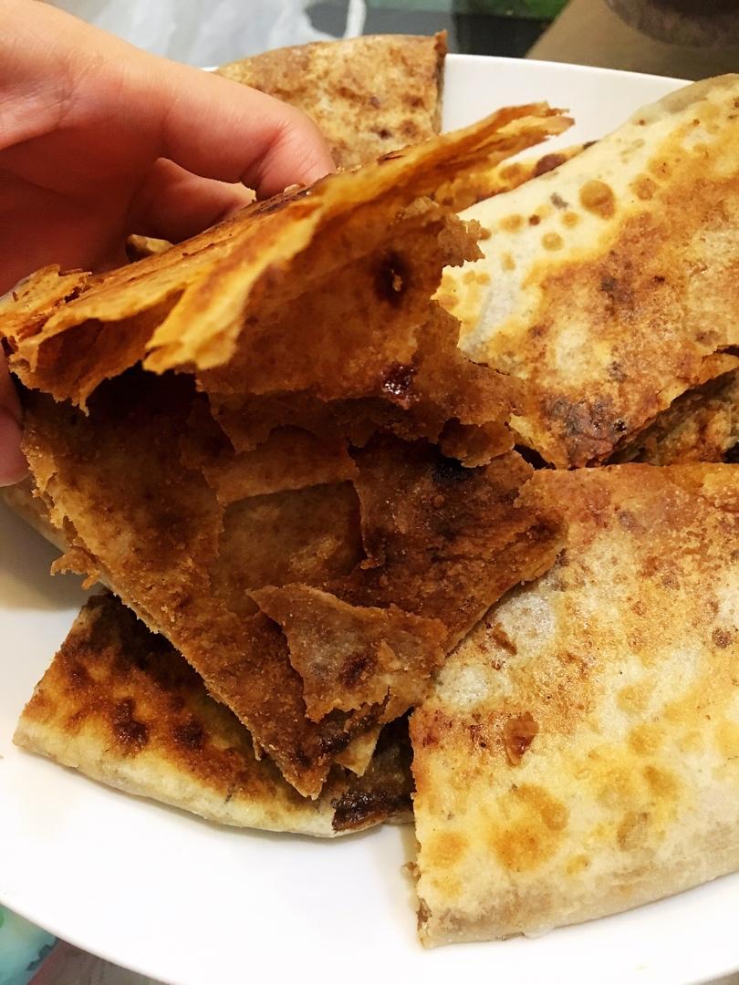 老北京麻酱红糖饼