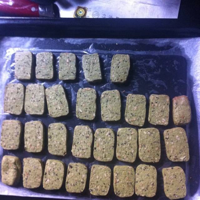 抹茶杏仁饼干