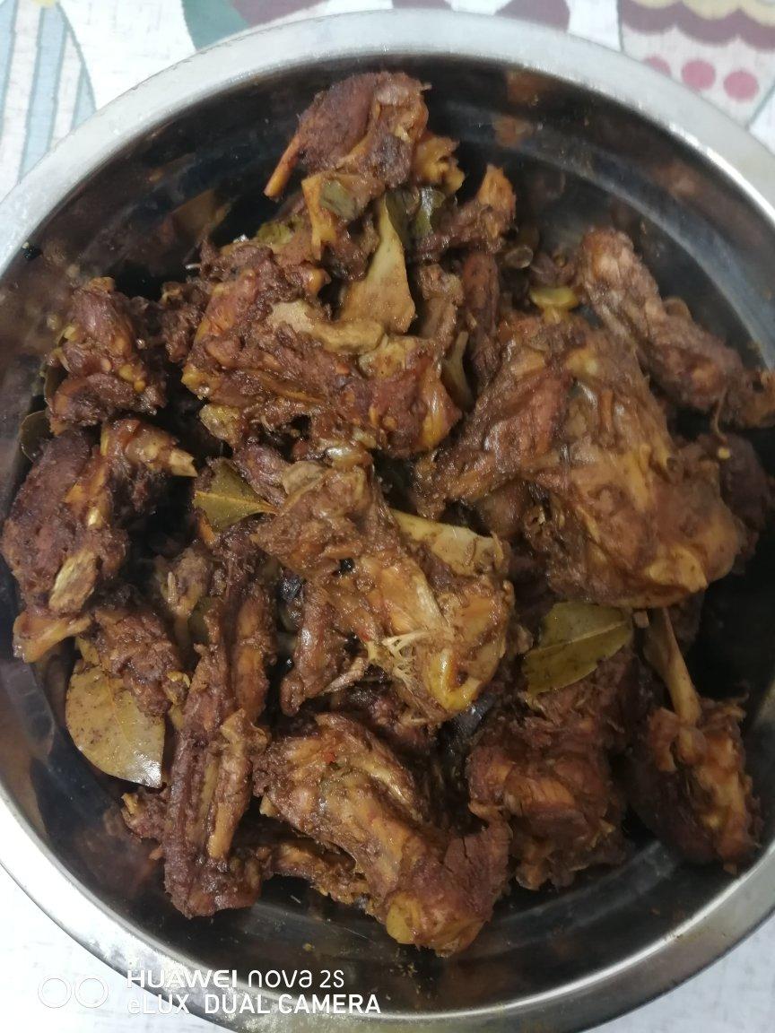 香辣鸭架两吃（伯母的㊙️方）