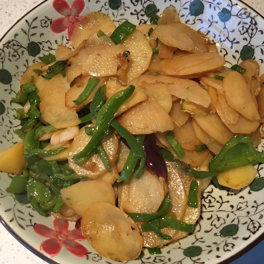 家常炒土豆片