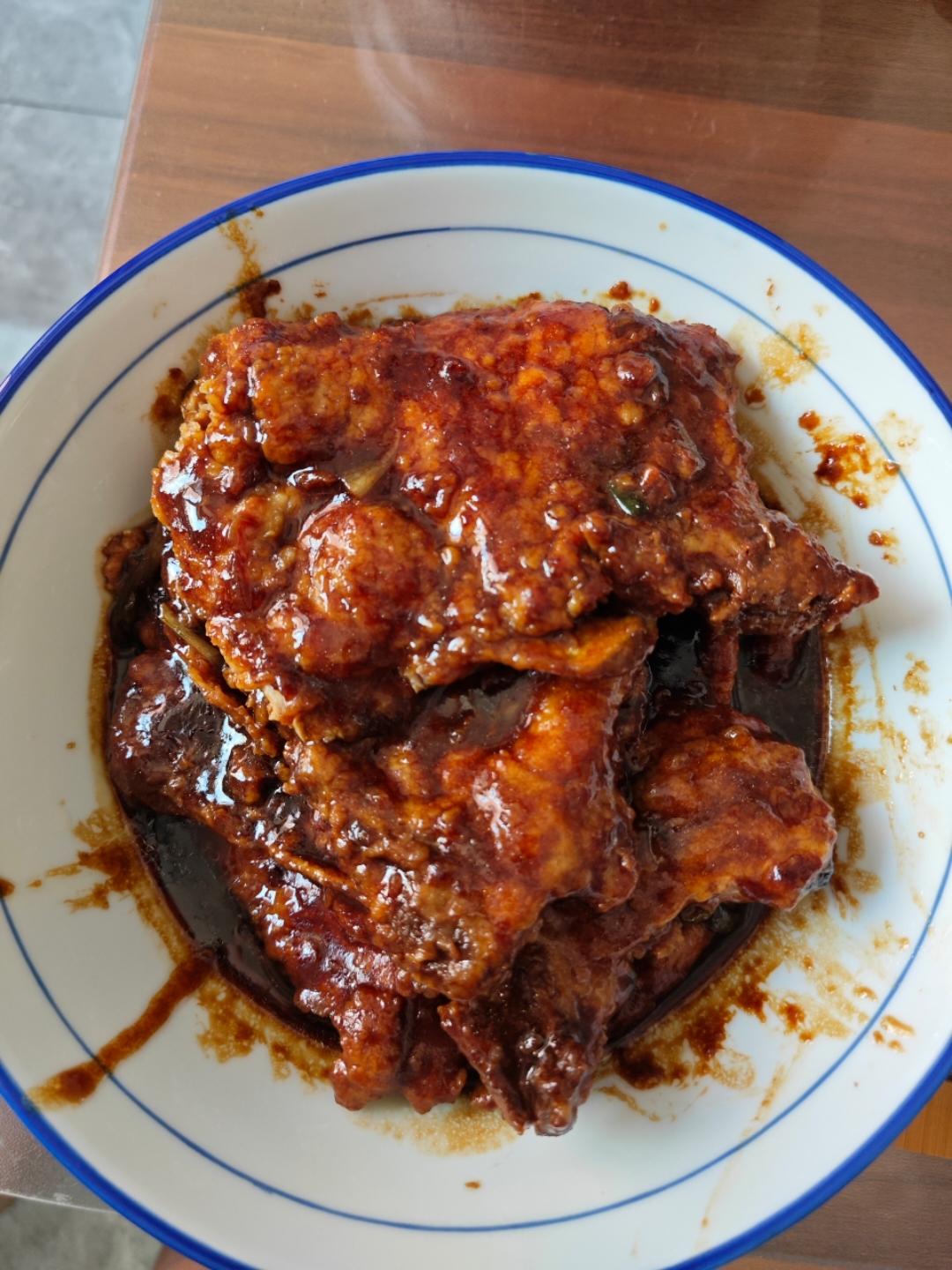 葱烧大排