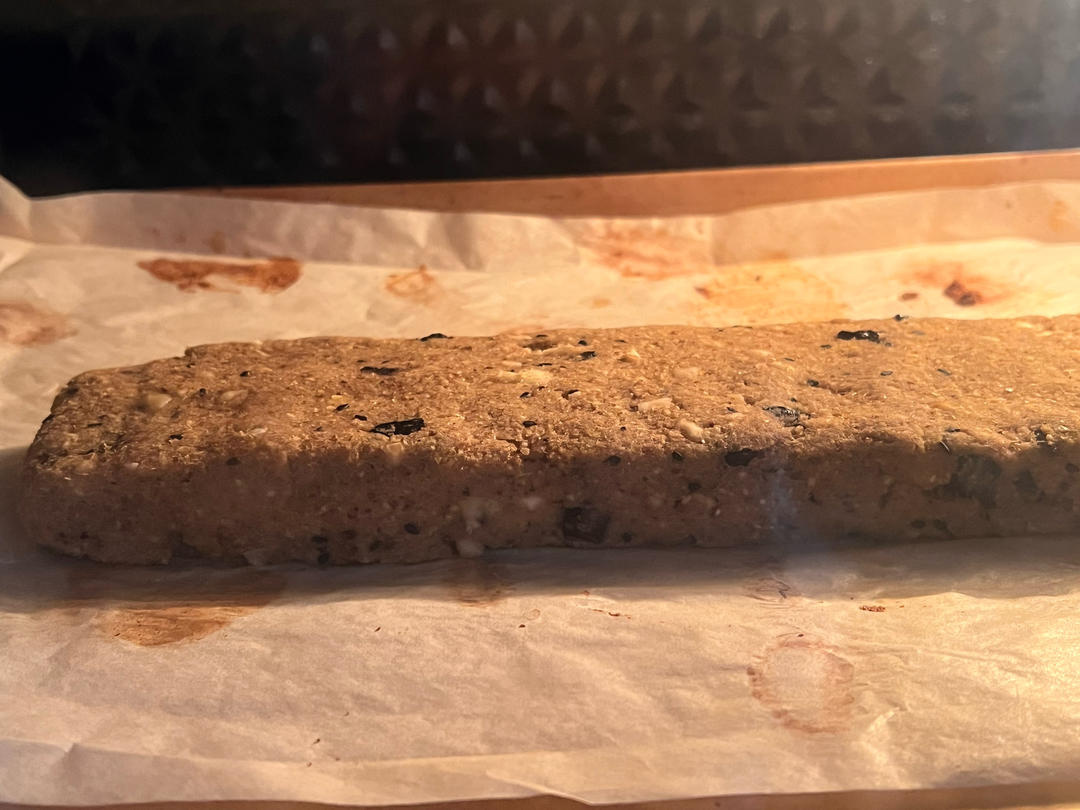 香蕉biscotti意式脆饼（无麸质无糖纯素）简易快手饼干