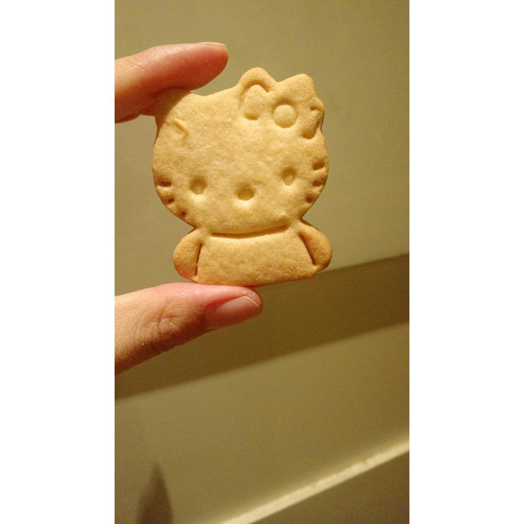 卡通黄油饼干