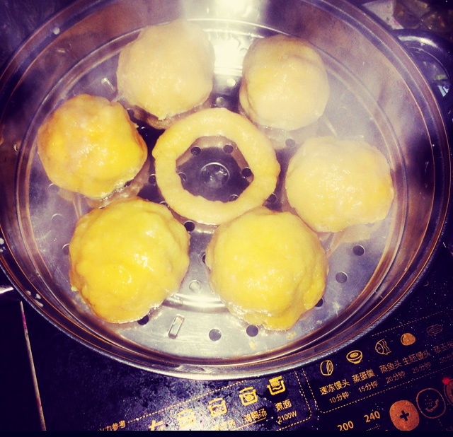 自制狗粮-狗狗窝窝头