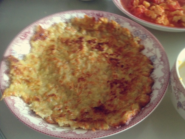 宝宝辅食之土豆胡萝卜小饼