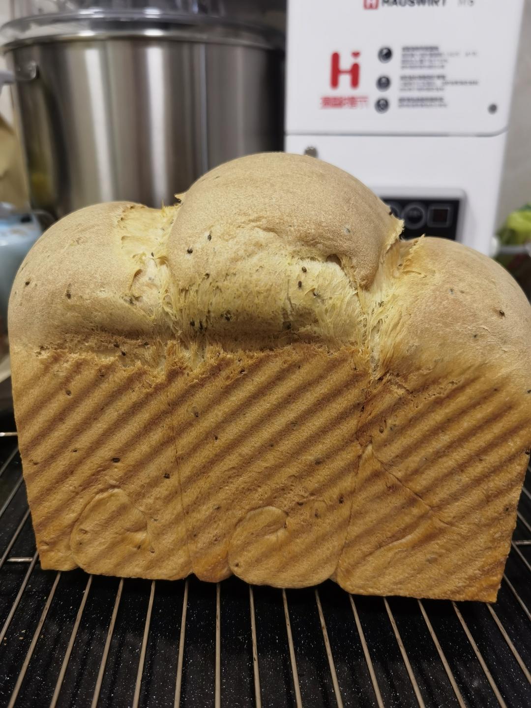 软香弹的北海道吐司（淡奶油消耗）