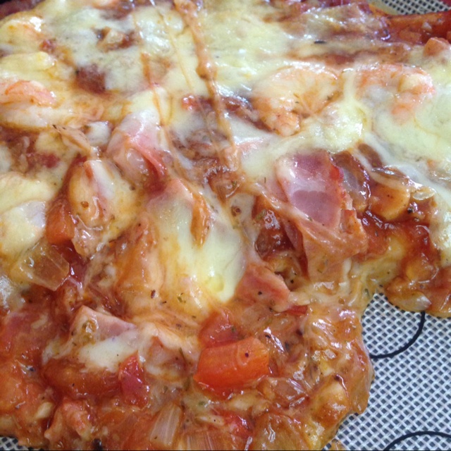 夏威夷pizza（附饼底冷冻法）