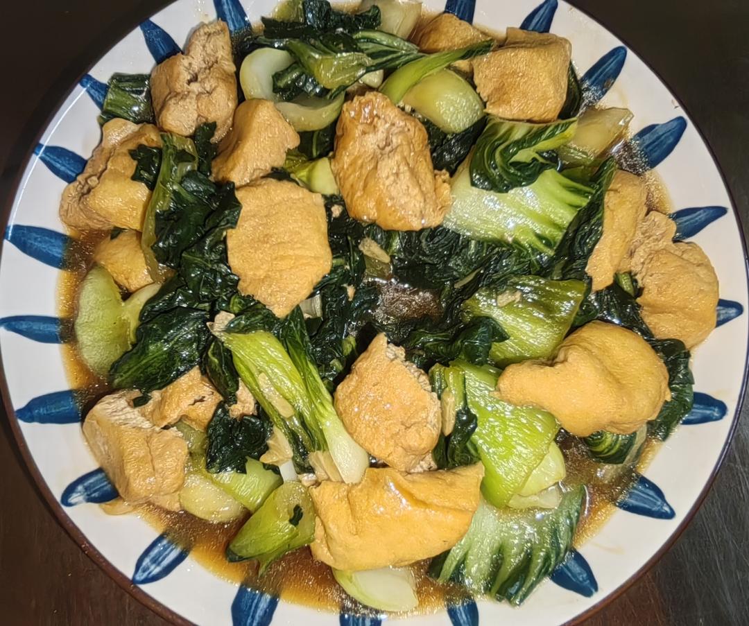 青菜炒豆腐