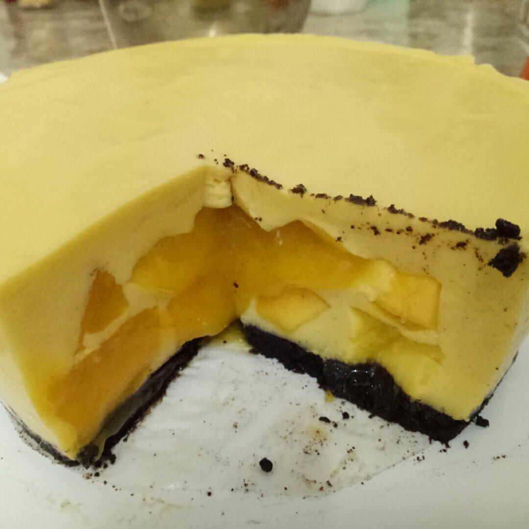 《Tinrry下午茶》教你做芒果流心慕斯（6寸配方）