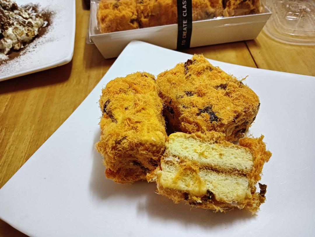 朋友都说比鲍师傅好吃的海苔肉松小贝