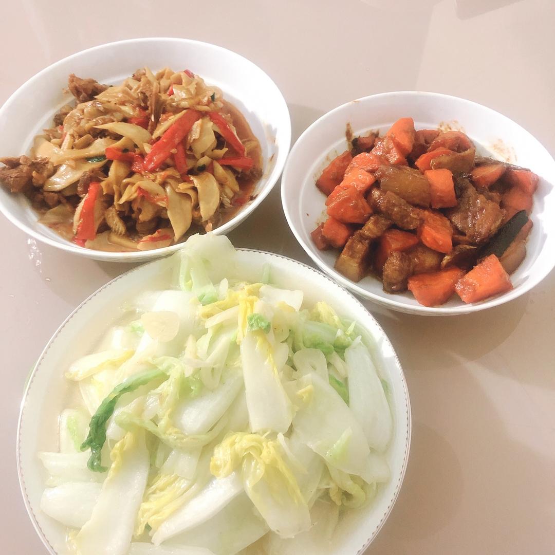 胡萝卜红烧肉