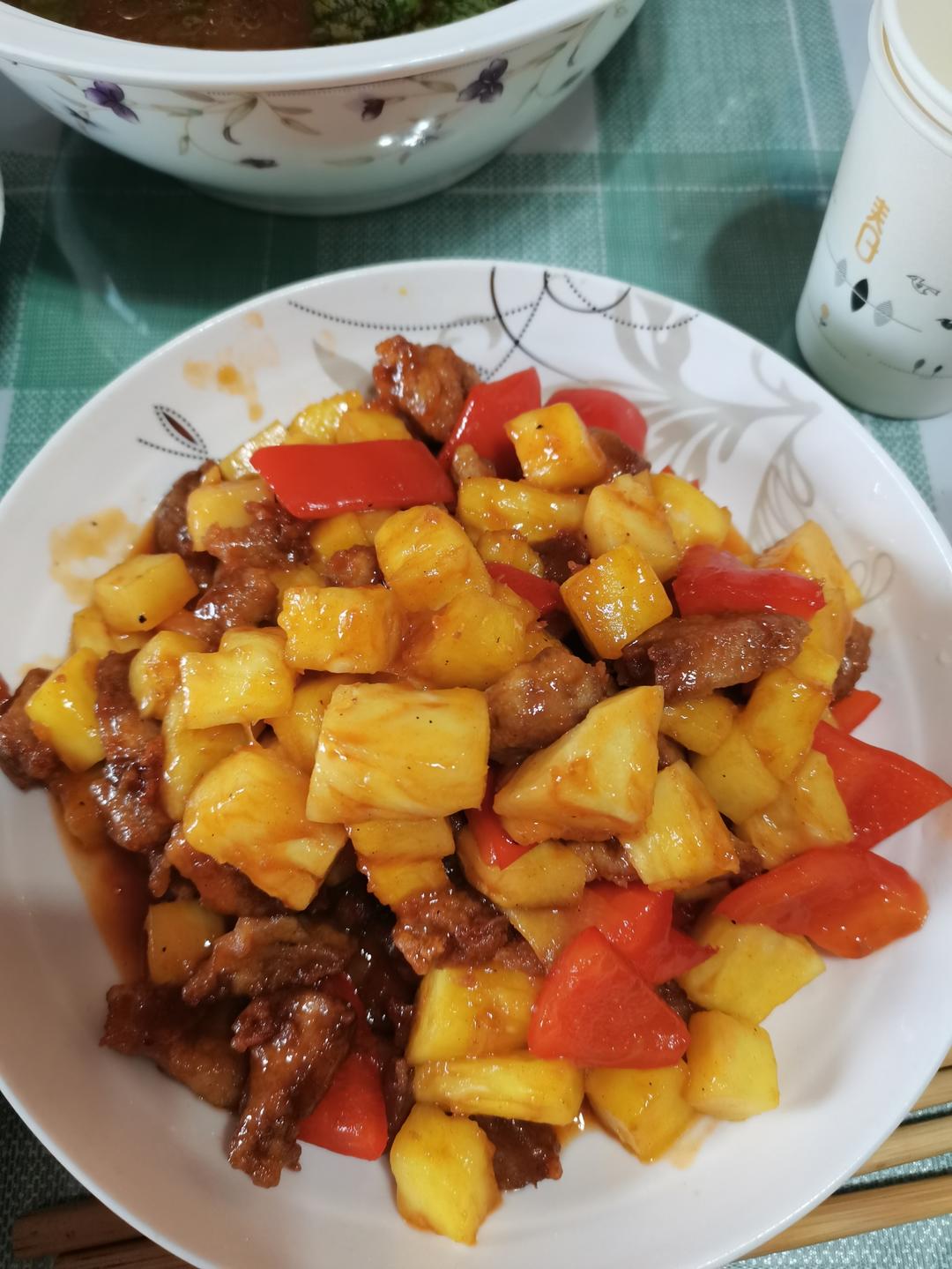 🍍酸甜口菠萝咕噜肉 年夜饭桌必备✅