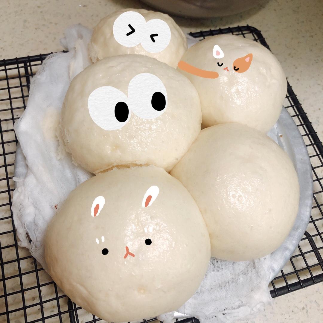 新手做馒头也能100%成功——附上非常详细的视频步骤（一次发酵法）