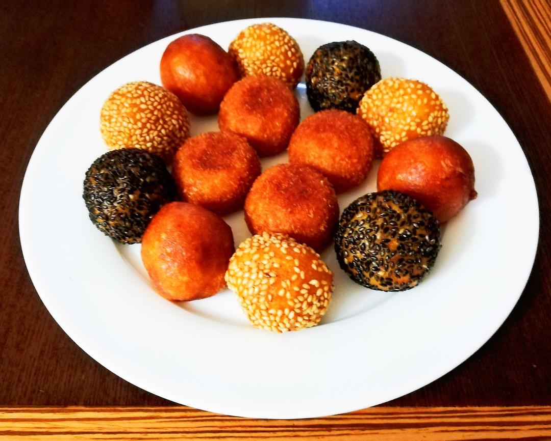 红薯芝麻球