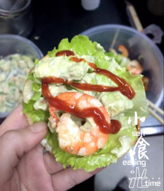 墨西哥虾卷（饺子皮版）