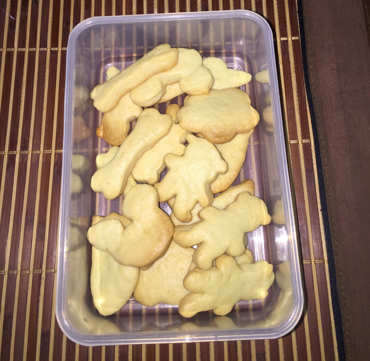 卡通黄油饼干