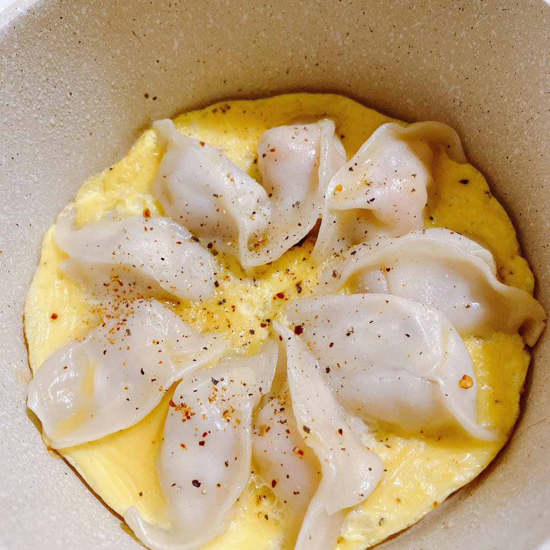 懒人快手抱蛋煎饺