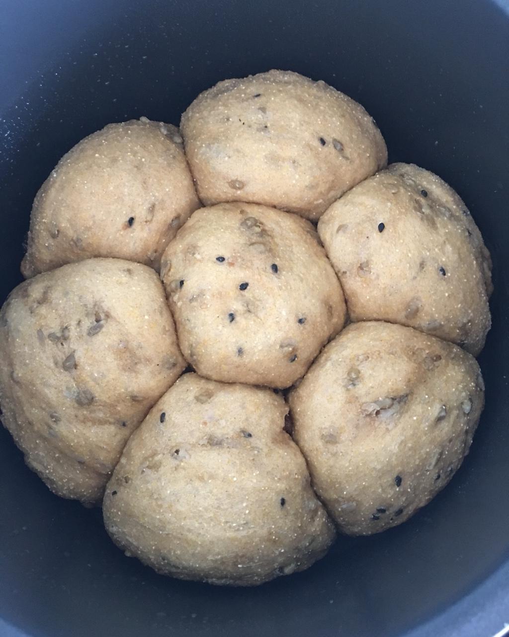 快手蒸全麦面包，电饭锅蒸锅均可