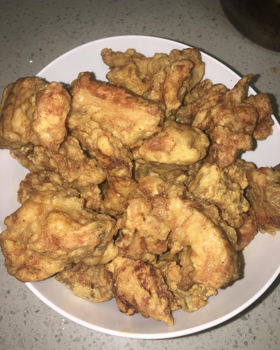 酥炸蒜香排骨