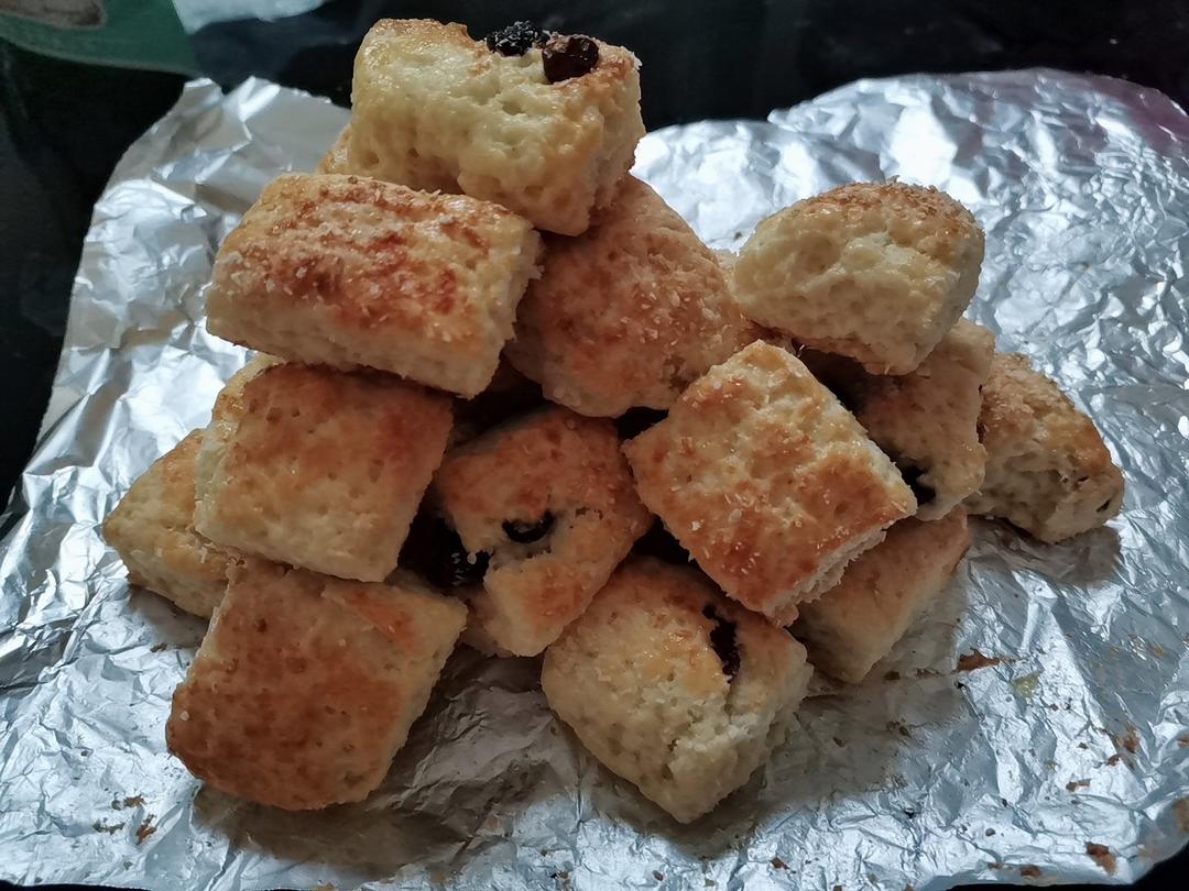 奶油奶酪司康~UKOEO 风炉制作