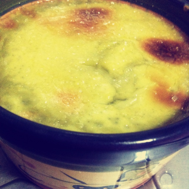 Crèmebrulée。法式烤布雷。焦糖布丁。